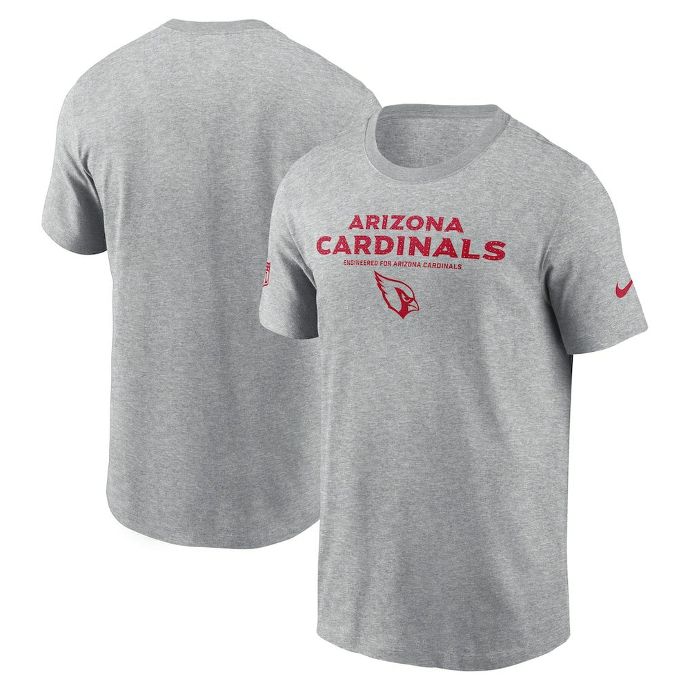 Arizona Cardinals Sideline Dri-FIT T-Shirt Heather Gray - Nike