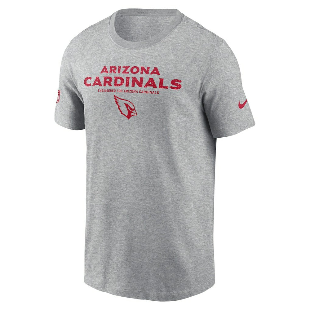 Arizona Cardinals Sideline Dri-FIT T-Shirt Heather Gray - Nike
