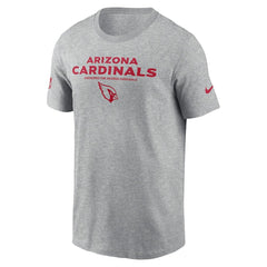 Arizona Cardinals Sideline Dri-FIT T-Shirt Heather Gray - Nike