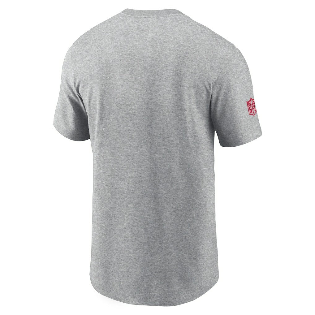 Arizona Cardinals Sideline Dri-FIT T-Shirt Heather Gray - Nike