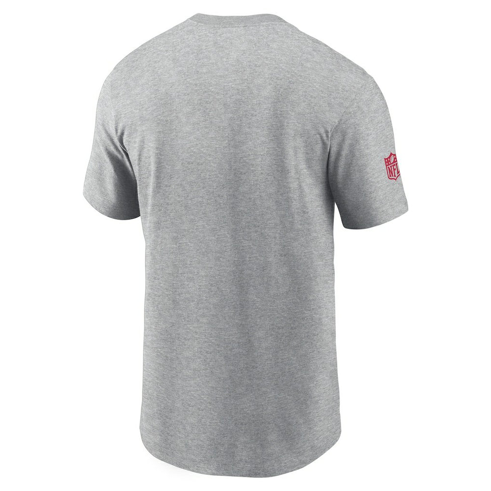 Arizona Cardinals Sideline Dri-FIT T-Shirt Heather Gray - Nike