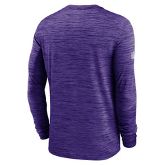 Baltimore Ravens Sideline Velocity Performance Long Sleeve T-Shirt - Purple - Nike