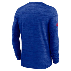 Buffalo Bills Sideline Velocity Performance Long Sleeve T-Shirt - Royal - Nike