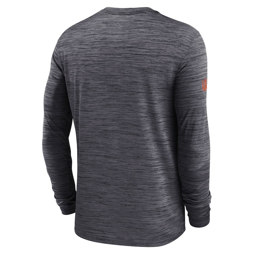 Cincinnati Bengals Sideline Velocity Performance Long Sleeve T-Shirt - Black - Nike