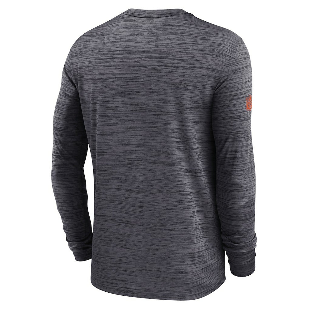 Cincinnati Bengals Sideline Velocity Performance Long Sleeve T-Shirt - Black - Nike