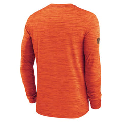 Cleveland Browns Sideline Velocity Performance Long Sleeve T-Shirt - Orange - Nike