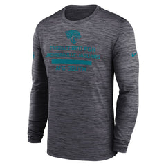 Jacksonville Jaguars Sideline Velocity Performance Long Sleeve T-Shirt - Black - Nike