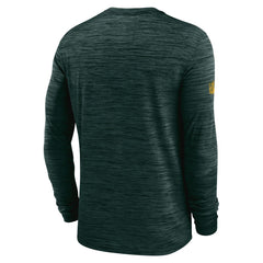 Green Bay Packers Sideline Velocity Performance Long Sleeve T-Shirt - Green - Nike