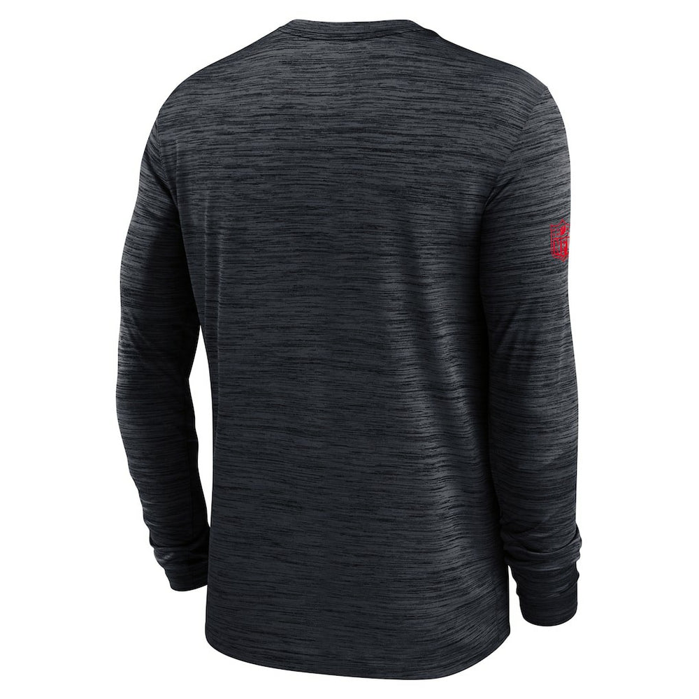 Houston Texans Sideline Velocity Performance Long Sleeve T-Shirt - Navy - Nike