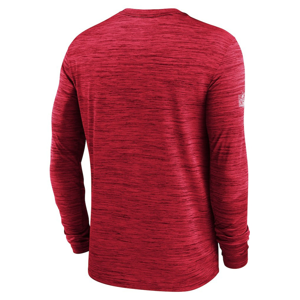 Kansas City Chiefs Sideline Velocity Performance Long Sleeve T-Shirt - Red - Nike
