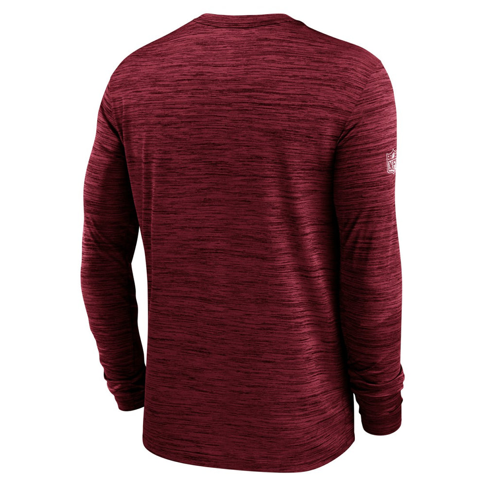 Tampa Bay Buccaneers Sideline Velocity Performance Long Sleeve T-Shirt - Red - Nike