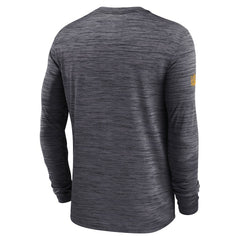 Pittsburgh Steelers Sideline Velocity Performance Long Sleeve T-Shirt - Black - Nike