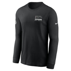 Atlanta Falcons Sideline Dri-FIT Long Sleeve T-Shirt Black - Nike