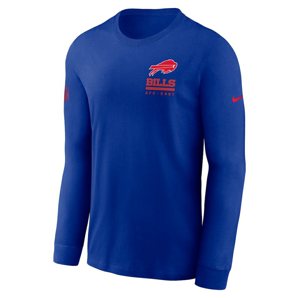 Buffalo Bills Sideline Dri-FIT Long Sleeve T-Shirt Royal - Nike