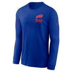 Buffalo Bills Sideline Dri-FIT Long Sleeve T-Shirt Royal - Nike