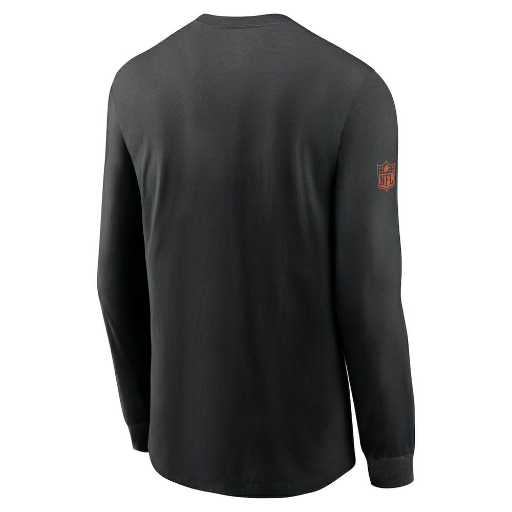 Cincinnati Bengals Sideline Dri-FIT Long Sleeve T-Shirt Black - Nike