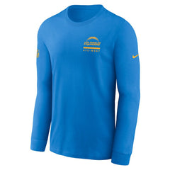 Los Angeles Chargers Sideline Dri-FIT Long Sleeve T-Shirt Powder Blue - Nike