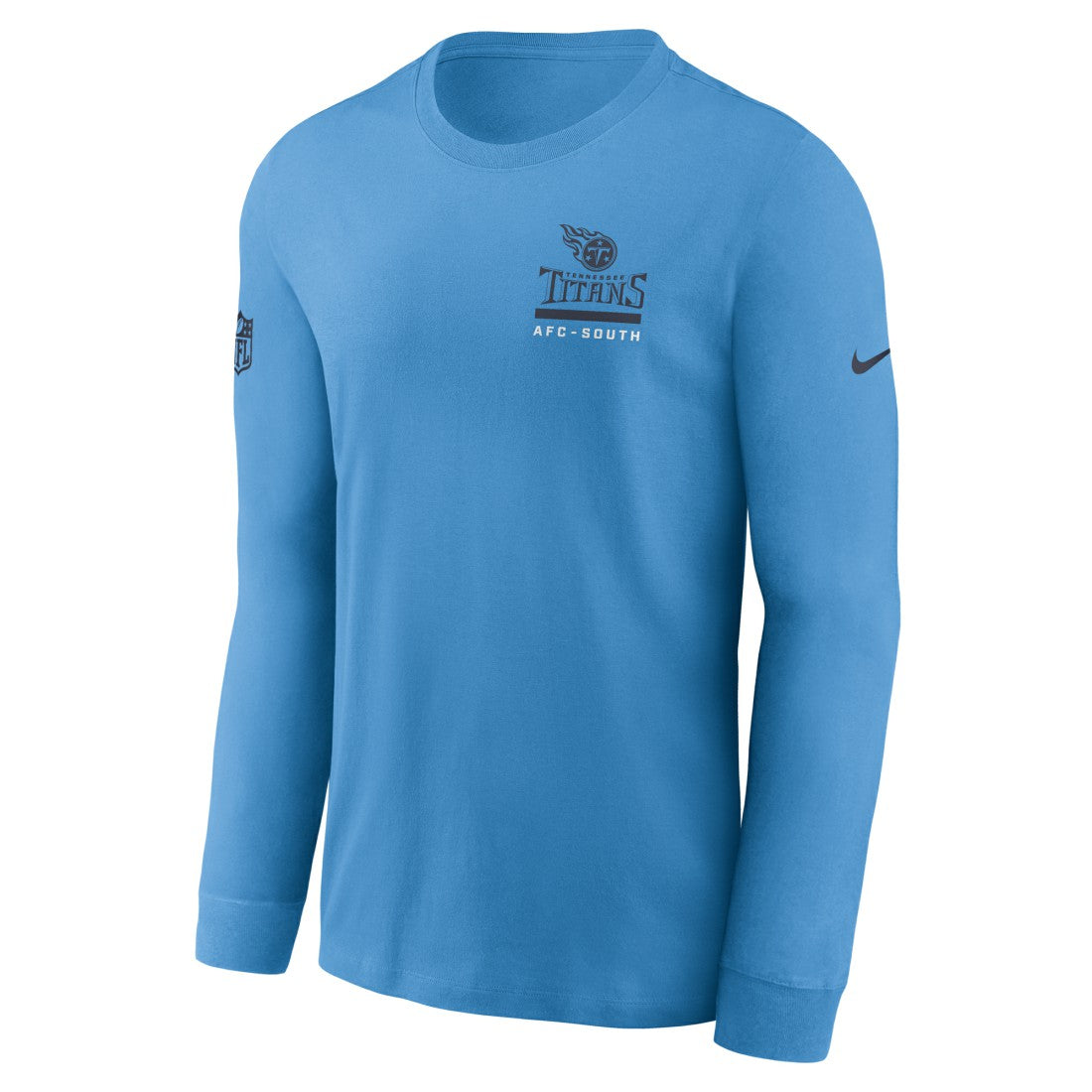 Tennessee Titans Sideline Dri-FIT Long Sleeve T-Shirt Light Blue - Nike