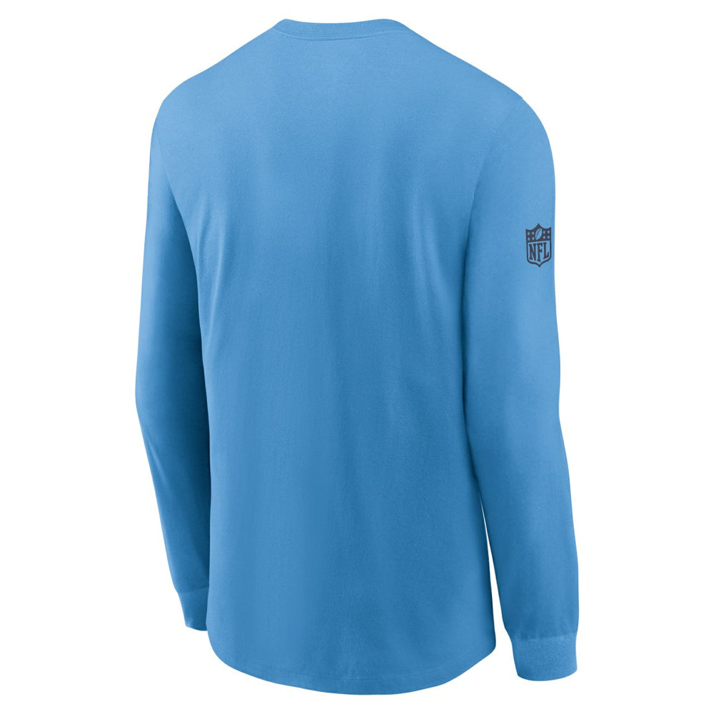 Tennessee Titans Sideline Dri-FIT Long Sleeve T-Shirt Light Blue - Nike