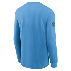 Tennessee Titans Sideline Dri-FIT Long Sleeve T-Shirt Light Blue - Nike