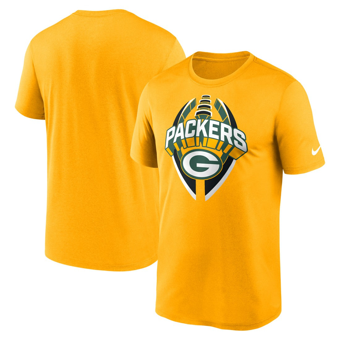 Green Bay Packers Legend Icon Performance T-Shirt Gold - Nike