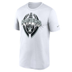 Las Vegas Raiders Legend Icon Performance T-Shirt White - Nike