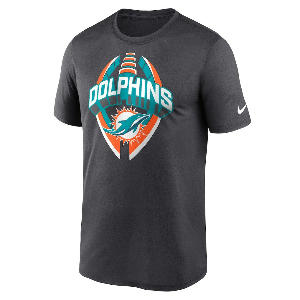 Miami Dolphins Legend Icon Performance T-Shirt Gray - Nike