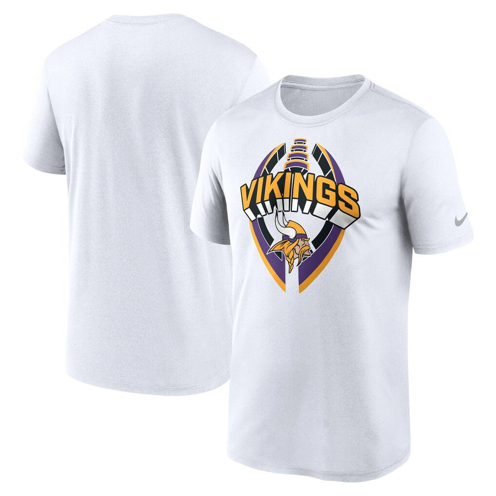 Minnesota Vikings Legend Icon Performance T-Shirt White - Nike