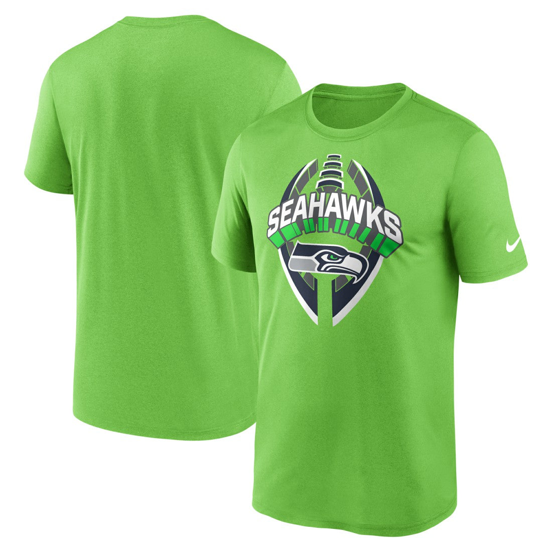 Seattle Seahawks Legend Icon Performance T-Shirt Neon Green - Nike