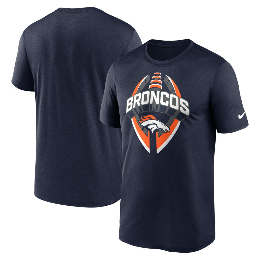 Denver Broncos Legend Icon Performance T-Shirt Navy - Nike