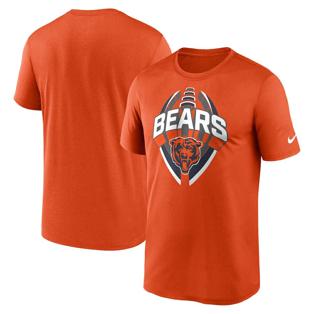 Chicago Bears Legend Icon Performance T-Shirt Orange - Nike