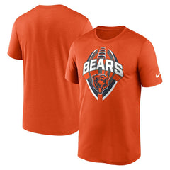 Chicago Bears Legend Icon Performance T-Shirt Orange - Nike