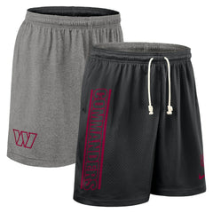 Washington Commanders Sideline Reversible Dri-FIT Shorts Black - Nike
