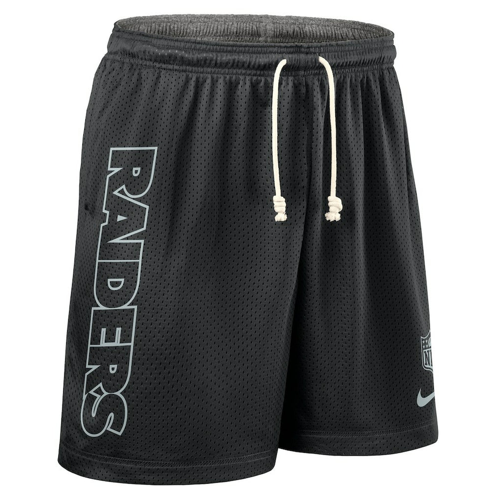 Las Vegas Raiders Sideline Reversible Dri-FIT Shorts Black - Nike