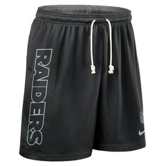 Las Vegas Raiders Sideline Reversible Dri-FIT Shorts Black - Nike