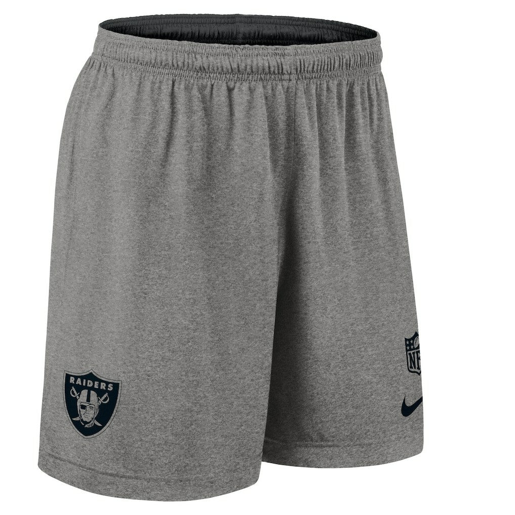 Las Vegas Raiders Sideline Reversible Dri-FIT Shorts Black - Nike