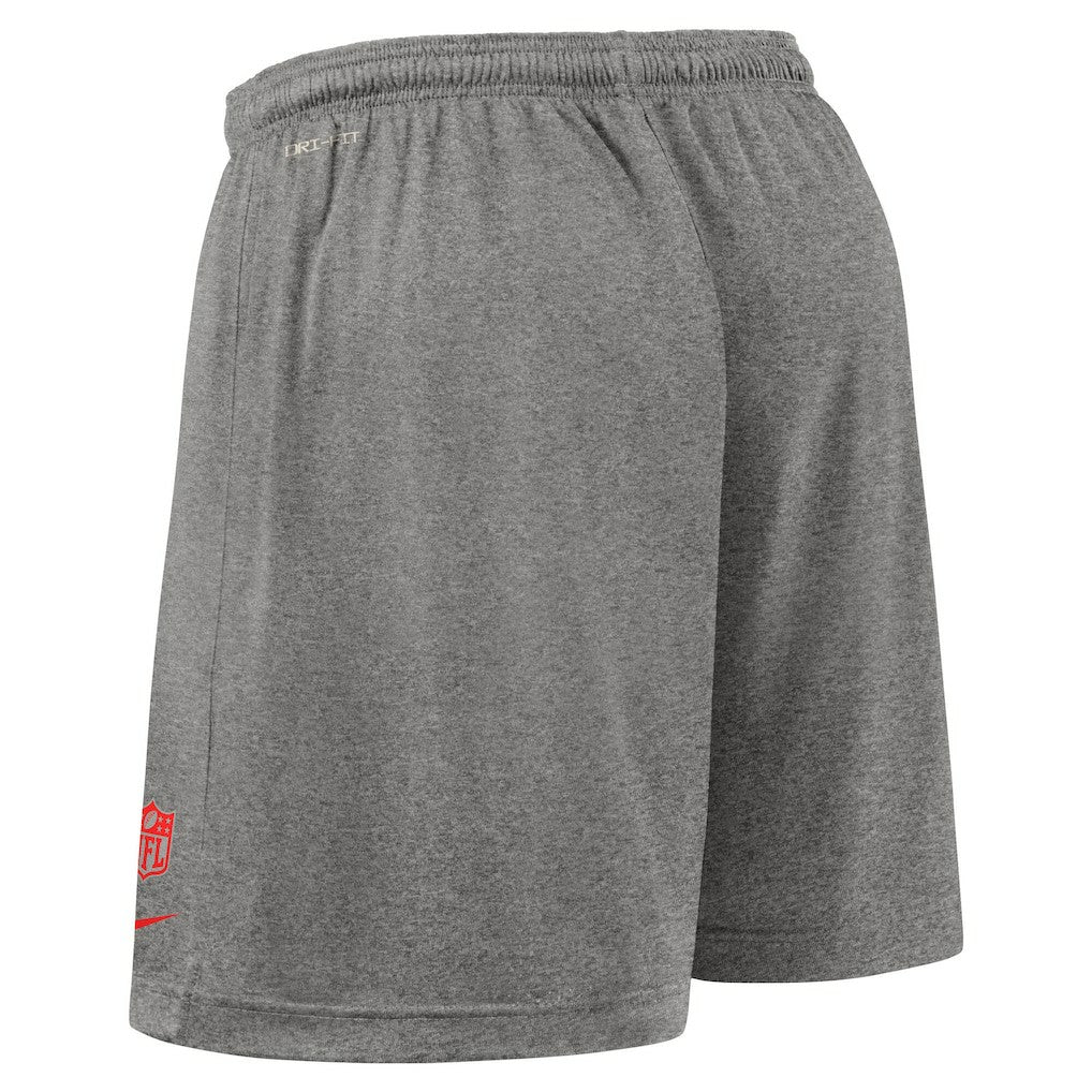 Kansas City Chiefs Sideline Reversible Dri-FIT Shorts Red - Nike
