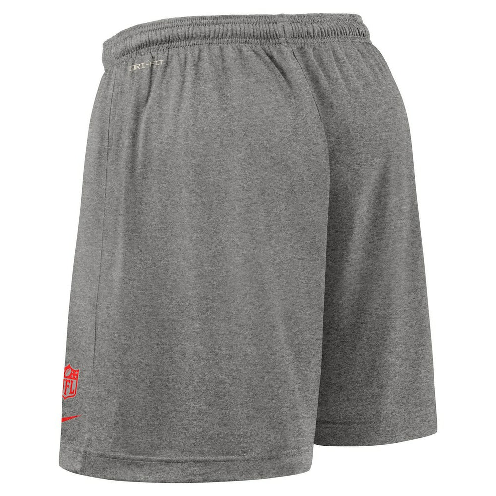 Kansas City Chiefs Sideline Reversible Dri-FIT Shorts Red - Nike