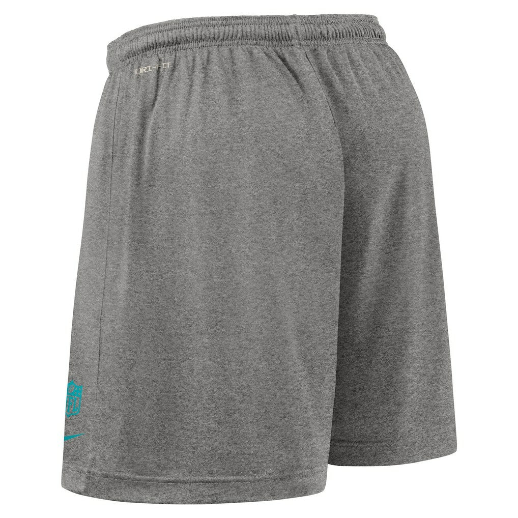 Miami Dolphins Sideline Reversible Dri-FIT Shorts Aqua - Nike