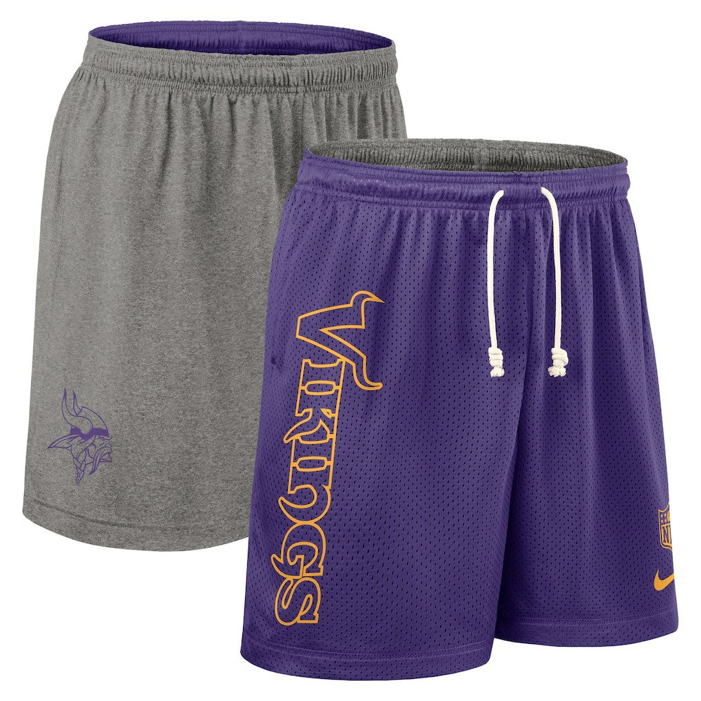 Minnesota Vikings Sideline Reversible Dri-FIT Shorts Purple - Nike