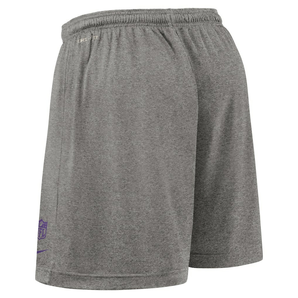 Minnesota Vikings Sideline Reversible Dri-FIT Shorts Purple - Nike