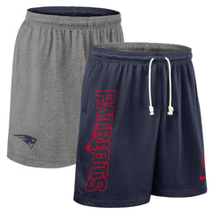 New England Patriots Sideline Reversible Dri-FIT Shorts Navy - Nike