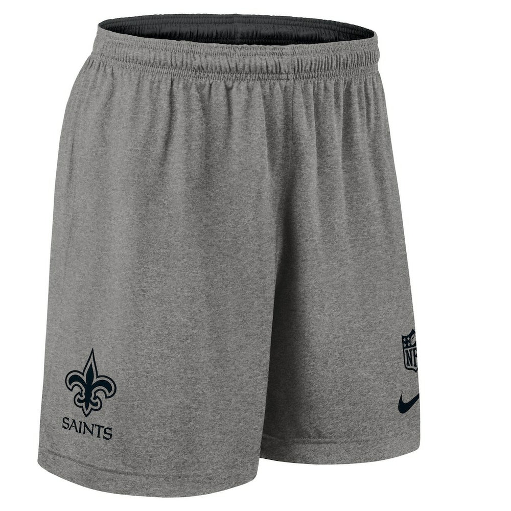 New Orleans Saints Sideline Reversible Dri-FIT Shorts Black - Nike