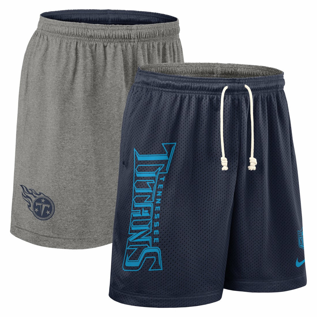 Tennessee Titans Sideline Reversible Dri-FIT Shorts Navy - Nike