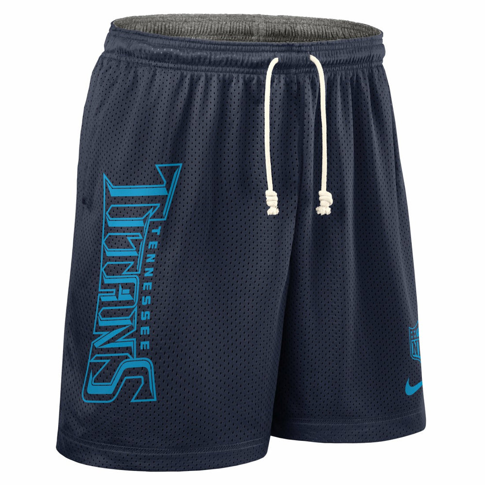 Tennessee Titans Sideline Reversible Dri-FIT Shorts Navy - Nike