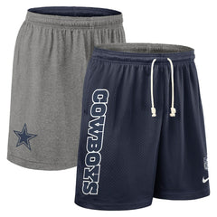 Dallas Cowboys Sideline Reversible Dri-FIT Shorts Navy - Nike