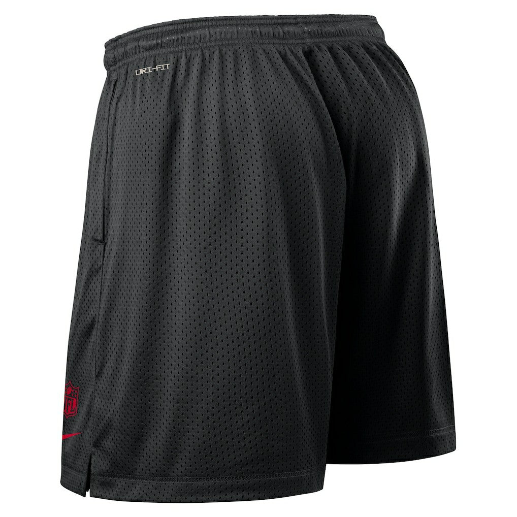 Atlanta Falcons Sideline Reversible Dri-FIT Shorts Black - Nike