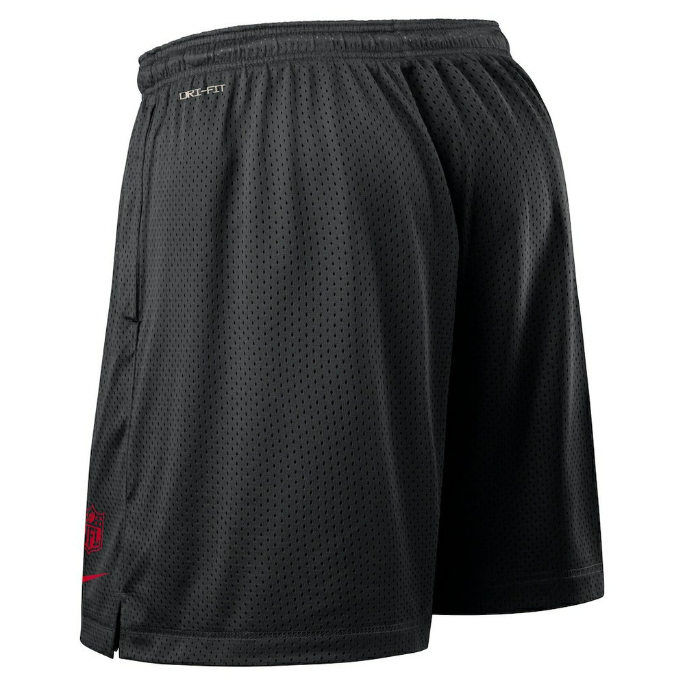 Atlanta Falcons Sideline Reversible Dri-FIT Shorts Black - Nike