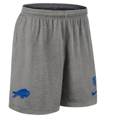 Buffalo Bills Sideline Reversible Dri-FIT Shorts Gray - Nike