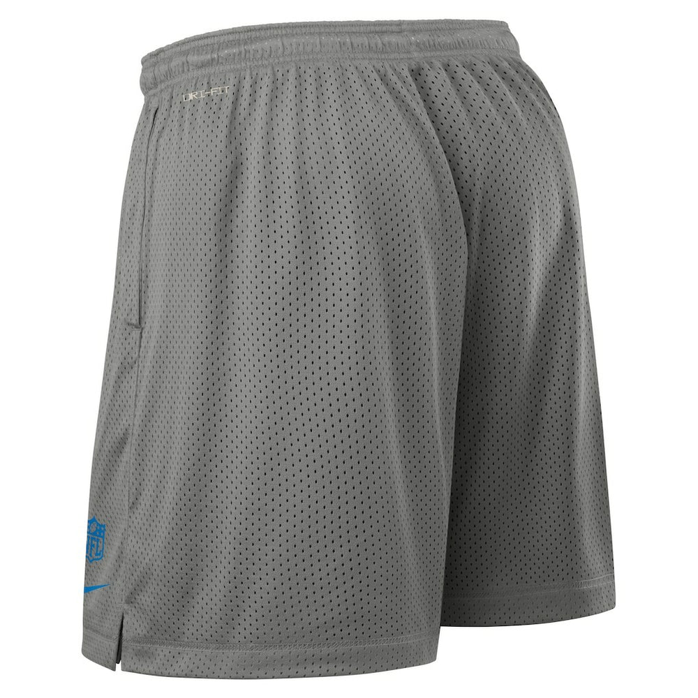 Detroit Lions Sideline Reversible Dri-FIT Shorts Gray - Nike
